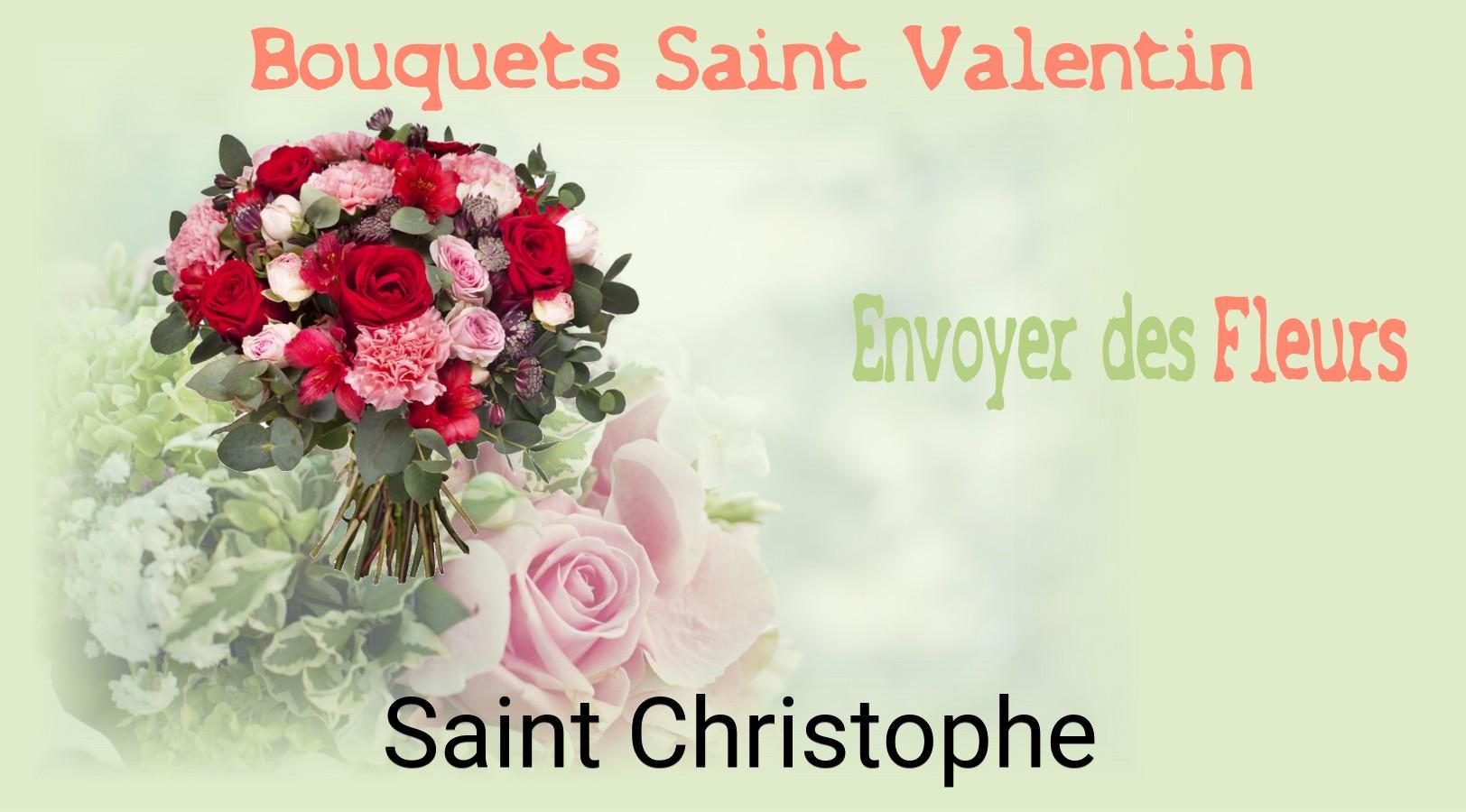 Roses de Saint-Valentin livrées à Saint-Christophe